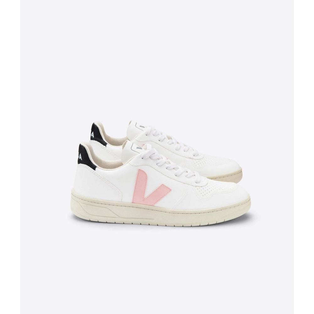 Veja V-10 CWL Sneakers Dames White/Pink | BE 658TCE